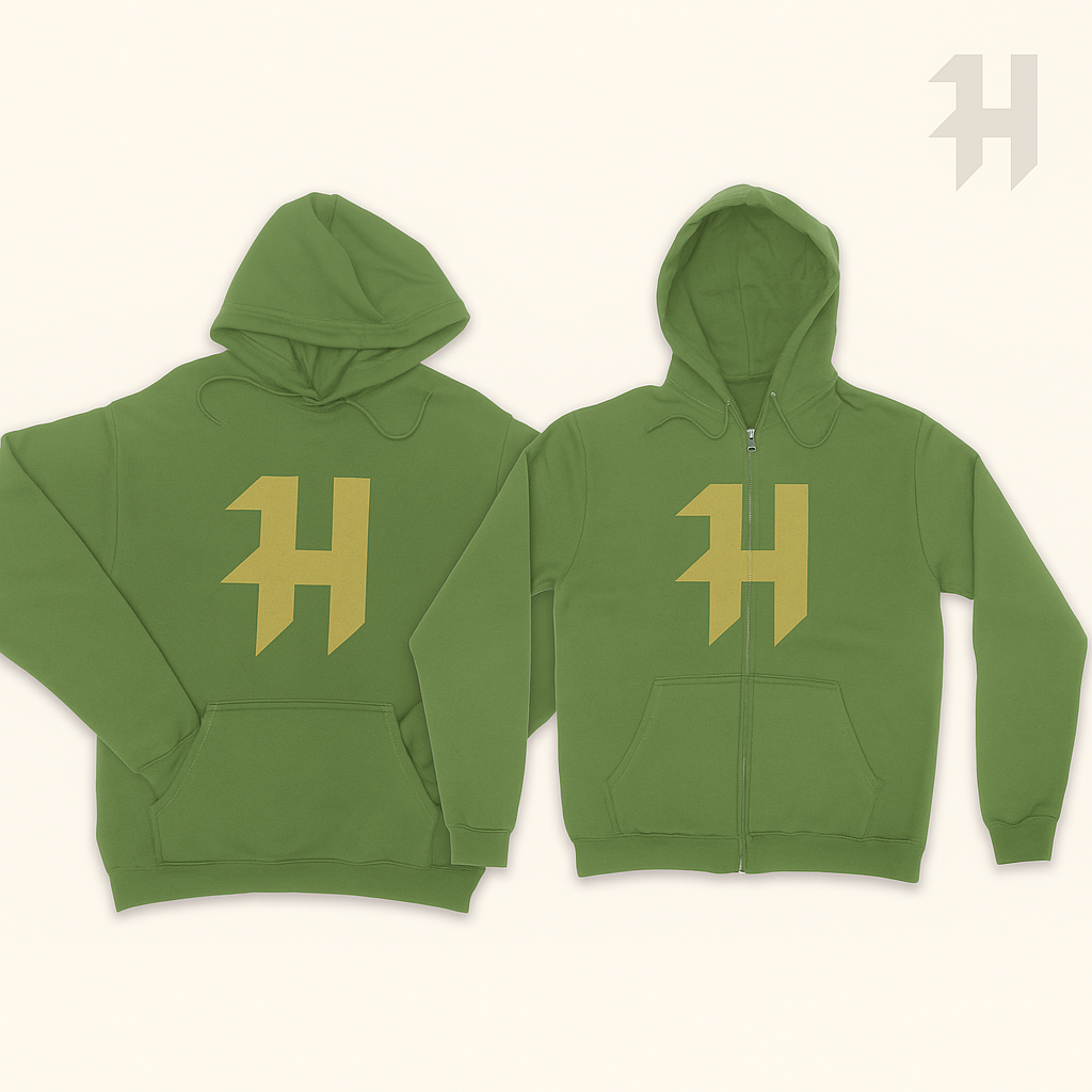 screenshot of the two syles of hoodie for sale.
