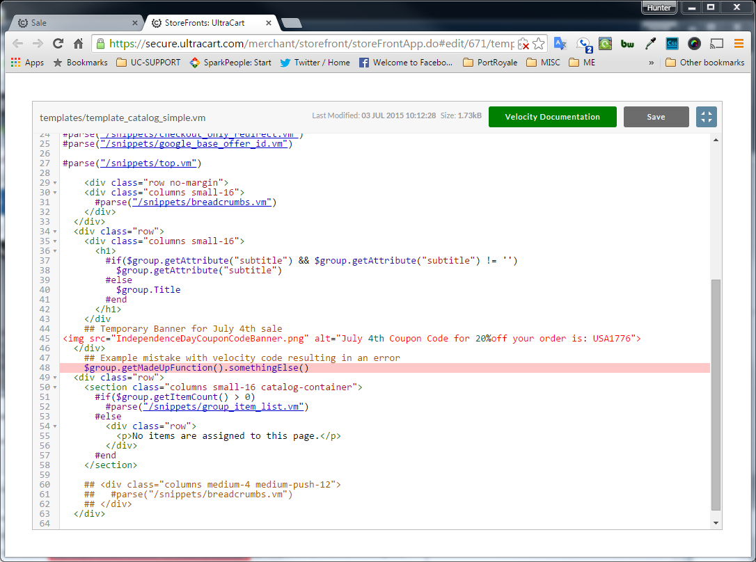 Highlighted error code in editor view.PNG