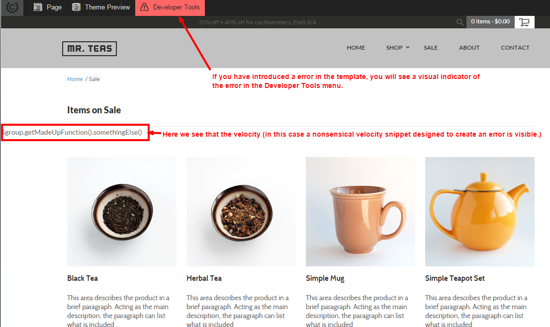 Identifying Error via developer tools menu when viewing a page.PNG