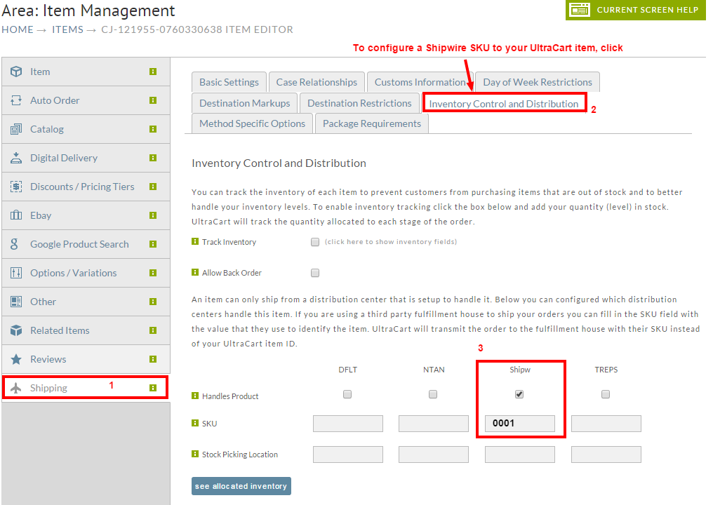 Shipwire - Item SKU configuration.PNG