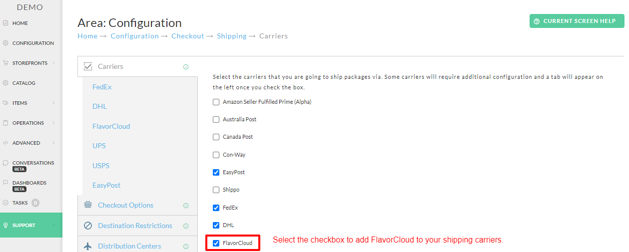 Adding FlavorCloud as a carrier