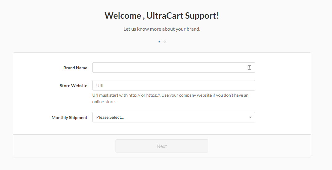 AfterShip-Let us know about you.PNG